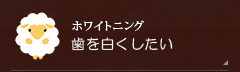 【ホワイトニング】歯を白くしたい